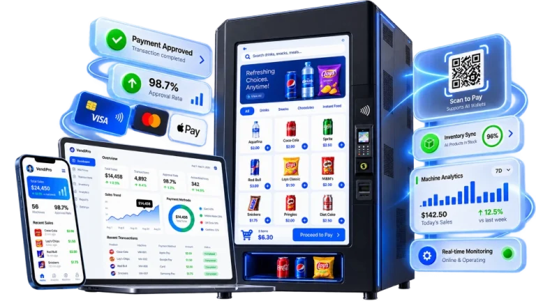 Vending Payment Integration for Smarter Cashless Vending