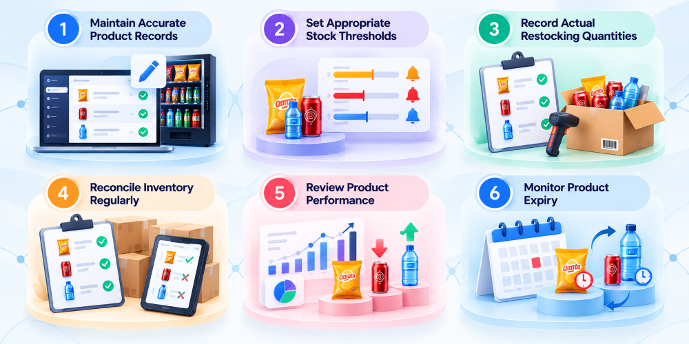 Best Practices for Managing Vending Machine Inventory