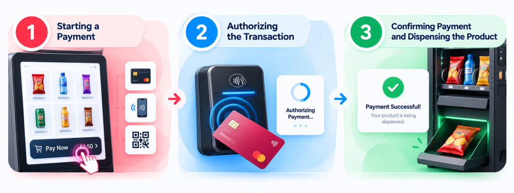 How Does a Vending Machine Card Reader Work