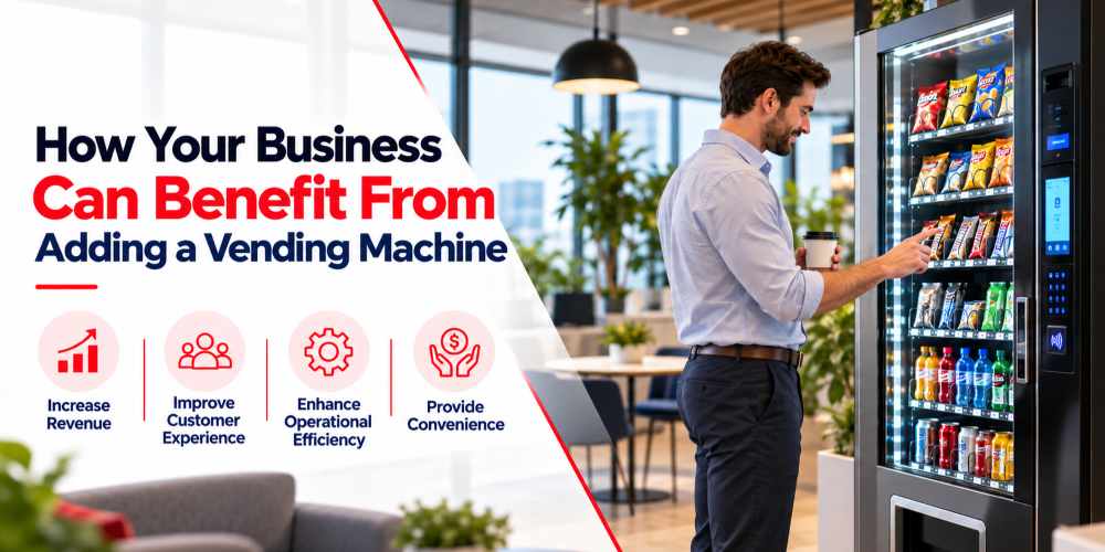 How Your Business Can Benefit From Adding a Vending Machine