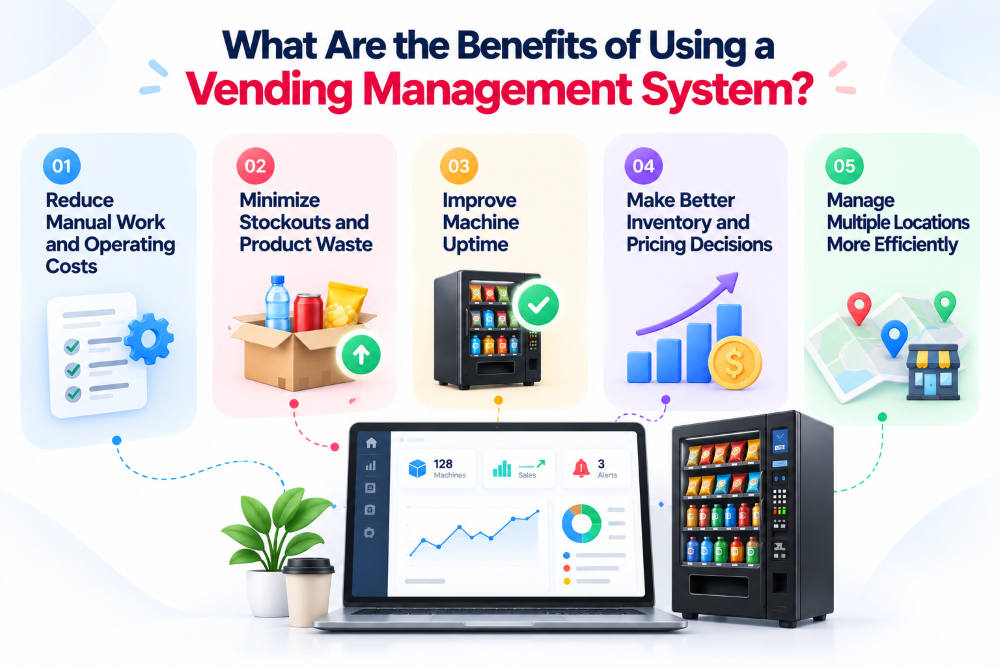 What Are the Benefits of Using a Vending Management System
