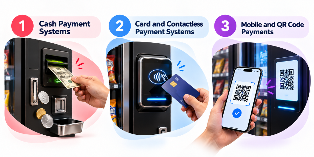 What Types of Payment Systems Do Vending Machines Use