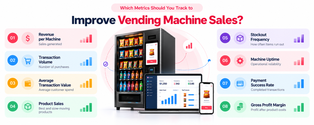 Which Metrics Should You Track to Improve Vending Machine Sales